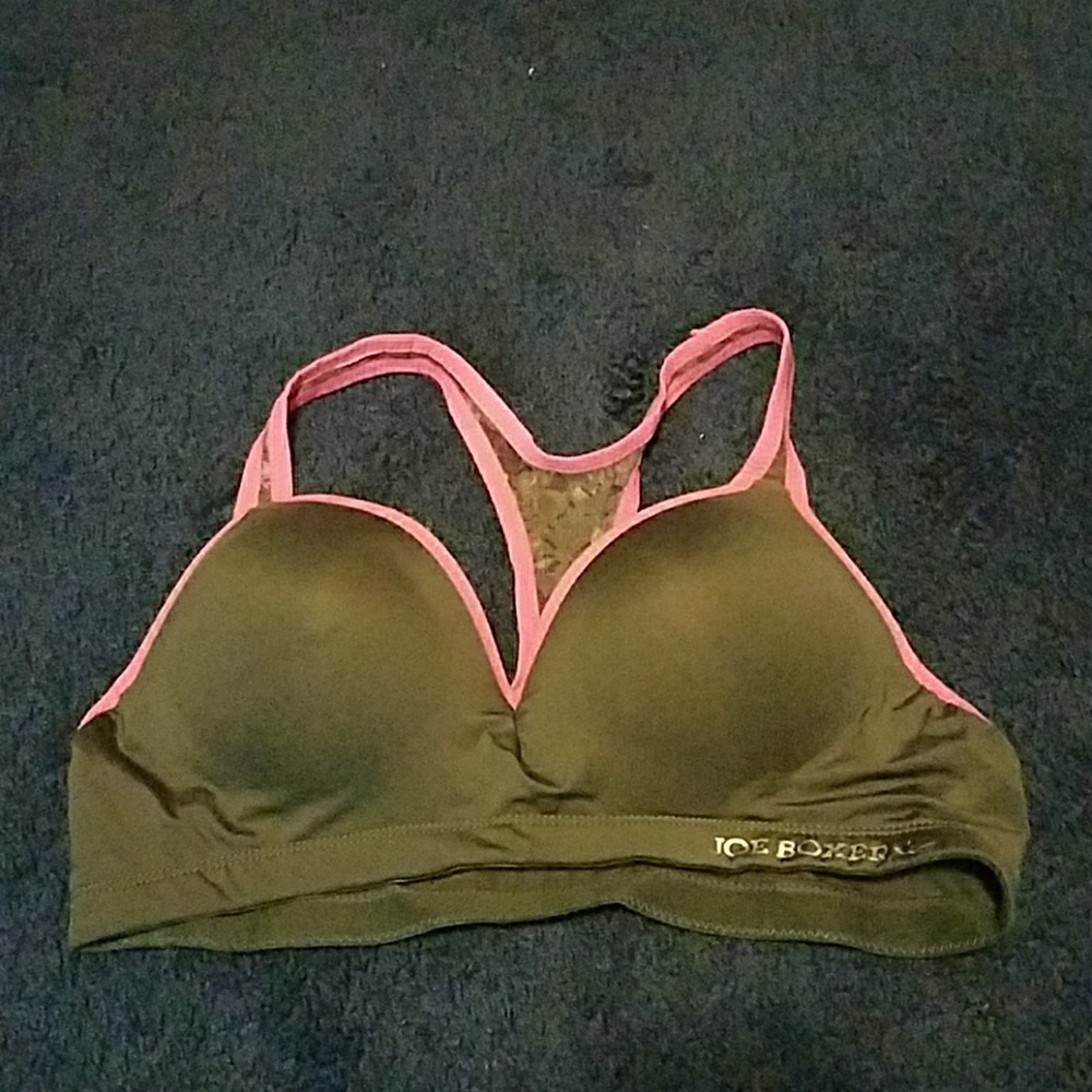 Gray Sports Bra